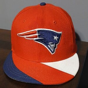 New Era Red and Blue Hat
